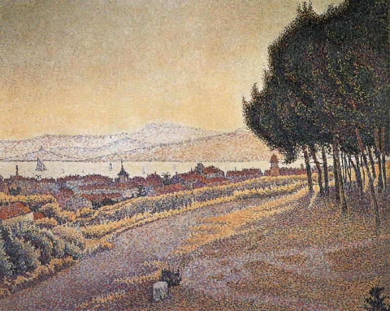 Paul Signac City Sunset china oil painting image